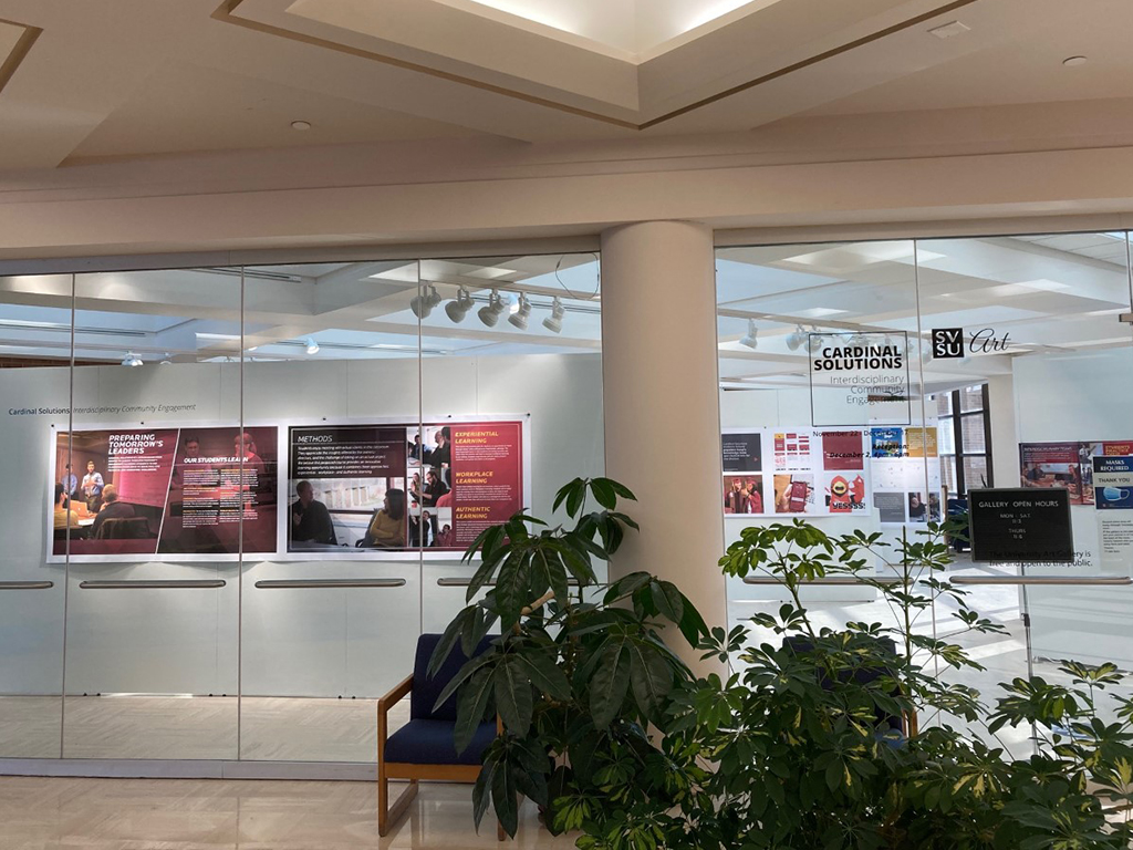 exhibition view from lobby